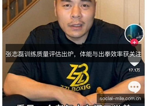 张志磊训练质量评估出炉,体能与出拳效率获关注 张志磊训练质量评估出炉,体能与出拳效率获关注